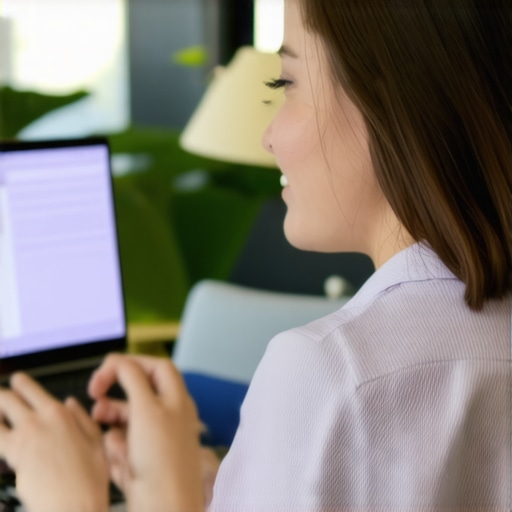 Business owner responding to customer reviews online.