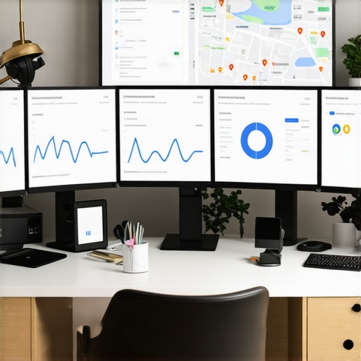 Workspace showing analytics and citation management for local SEO optimization.
