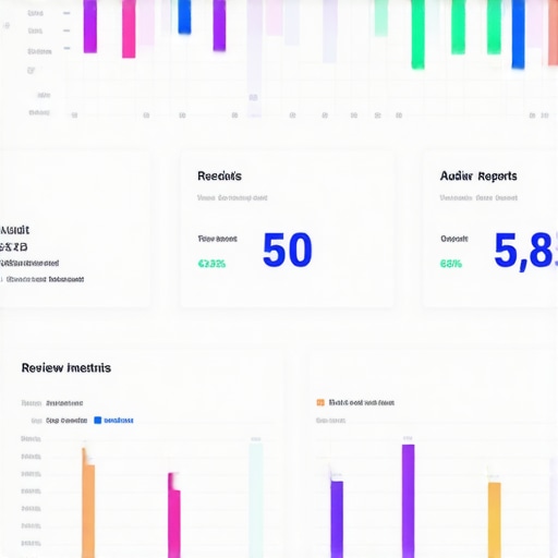 Dashboard of local citation and review monitoring software for SEO analysis.