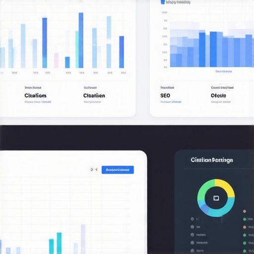 Digital dashboard with analytics graphs and review management visuals.