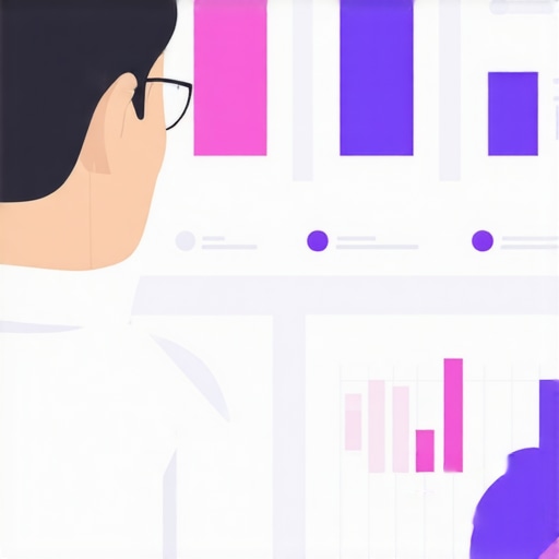 Image of an SEO professional reviewing local search rankings and Google My Business data.