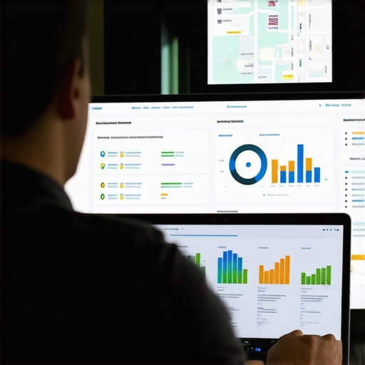 A digital marketing expert reviewing local SEO analytics dashboards.