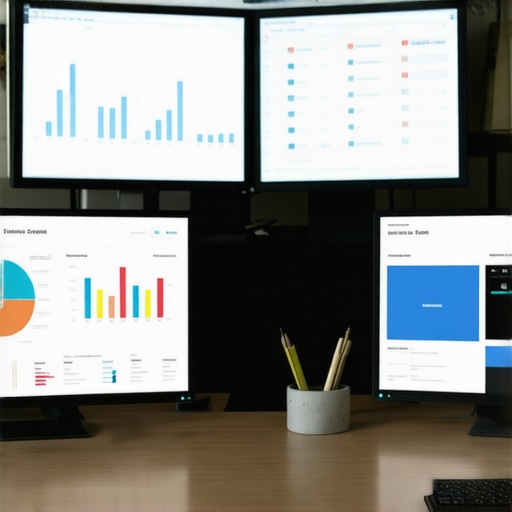 Screens showing local rank tracking and citation audits in a digital workspace.