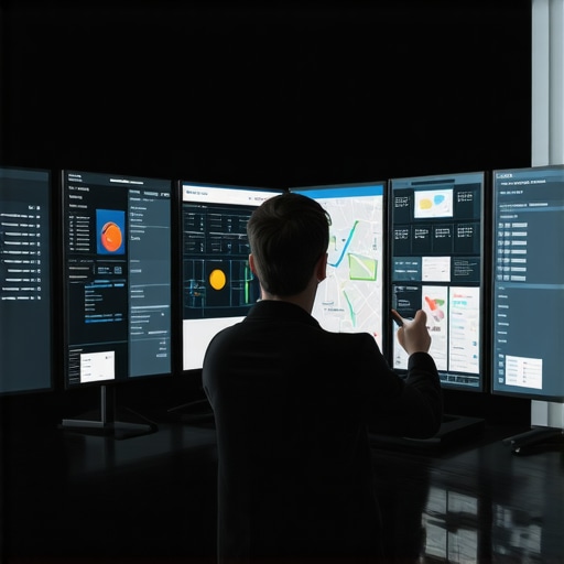 SEO Tools for Map Pack Maintenance A digital workspace featuring SEO dashboards and local search analytics tools.